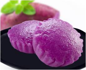 小巧紫薯糕